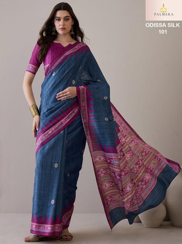 Palmera Saree Wholesaler and Palmera Saree Supplier | ALL-ODISSA SILK VOL-1