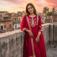 Elegant Designer Palmera Kurti Set for Women | MIK-368B