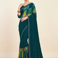 Exclusive Printed Saree without Blouse for Elegant Ethnic Look | SGR-RESHMA