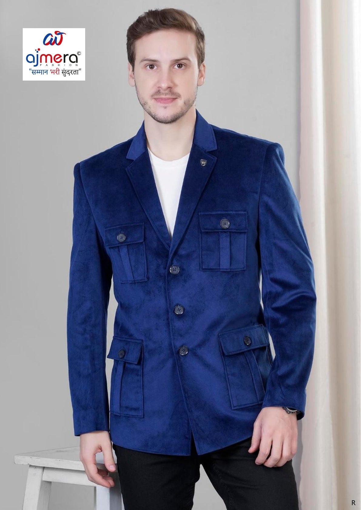 Premium Men's Formal Blazer for Business & Party Wear | SNA-MBC12305