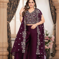 Elegant Rangoli Designer Party Wear Gown for Women | KTX-RANGOLI-23