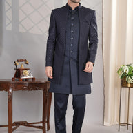 Premium Men's Indo Western for Wedding & Party Wear | SNA-MIN11496