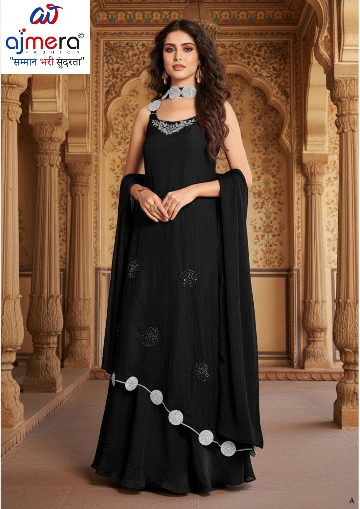 Elegant Fandy Designer Party Wear Gown for Women | OSC-1010