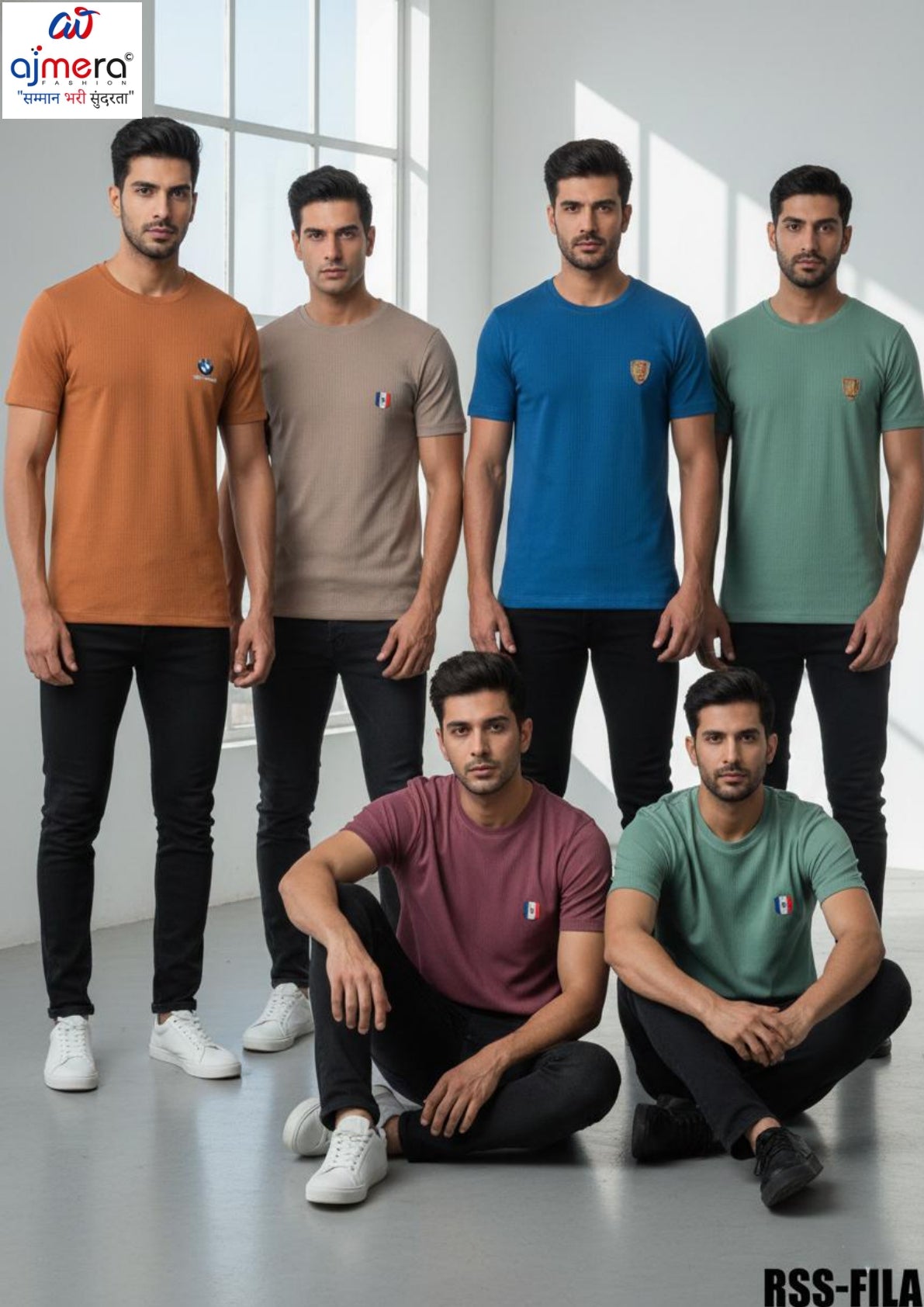 Premium Men's T-Shirt for Casual & Daily Wear | RSS-FILA