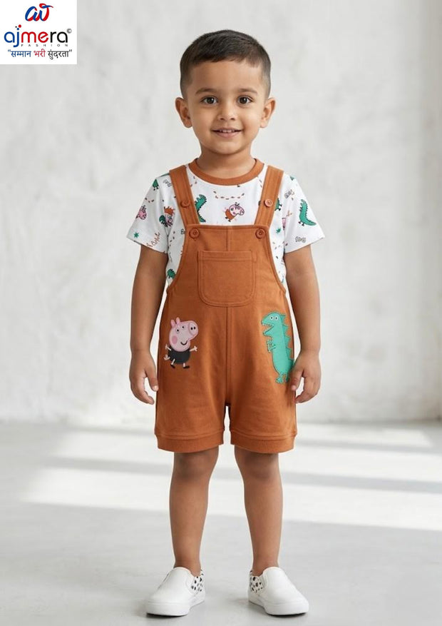 Baby Dungaree Wholesale in Surat | Ajmera Fashion Limited