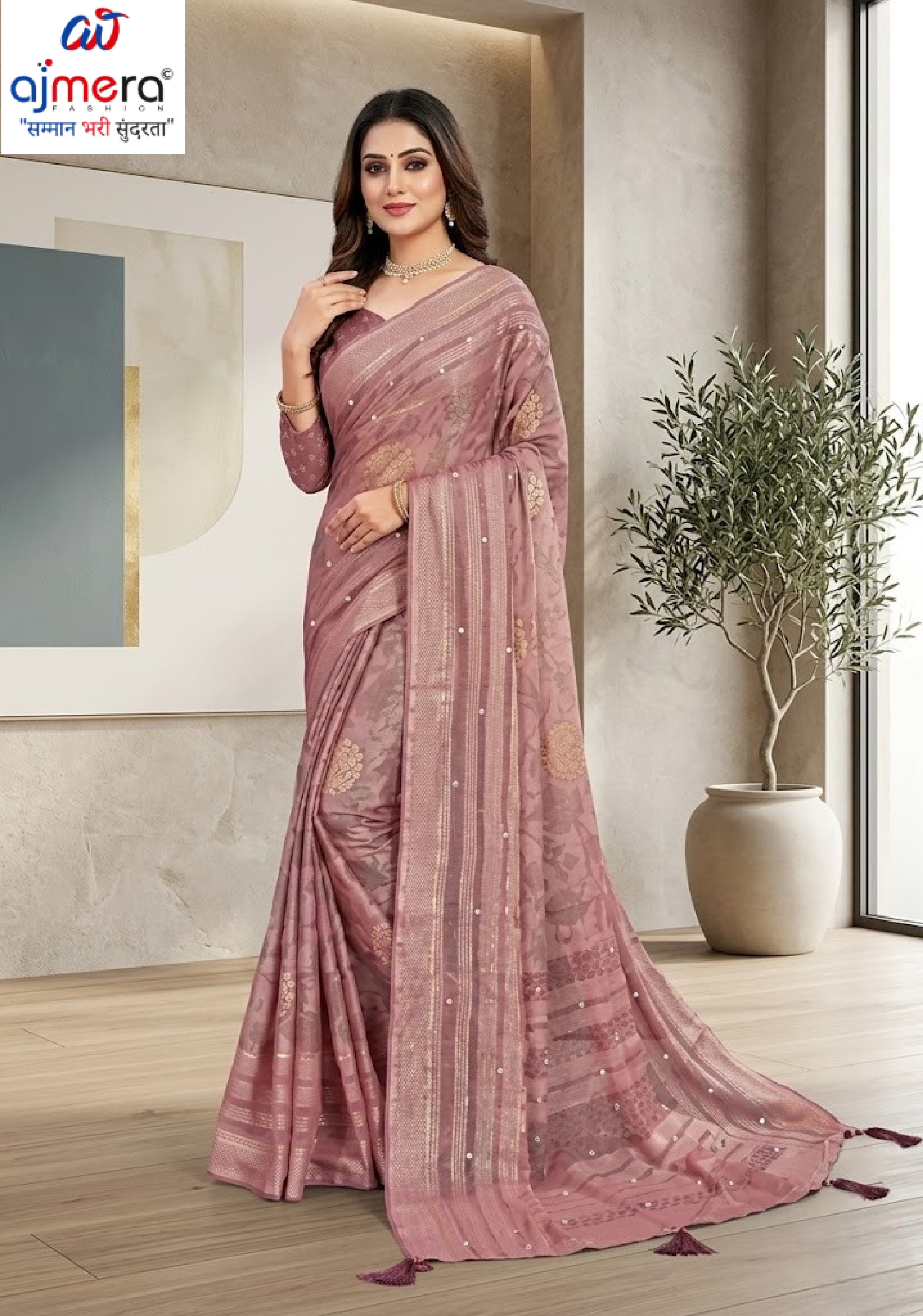 Stylish Printed Saree with Blouse Piece for Traditional Celebrations  | RDD-VEENA VOL-08