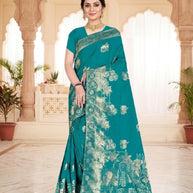 Premium Jacquard Silk Saree With Blouse Piece | TUL-HUMJOLI SILK VOL-19