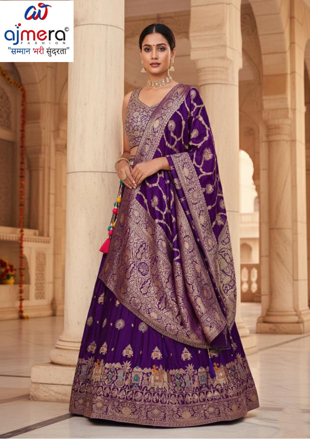 Best Mineral Chiffon Jari Weaving Work Manufacturer in India | VPF-3154
