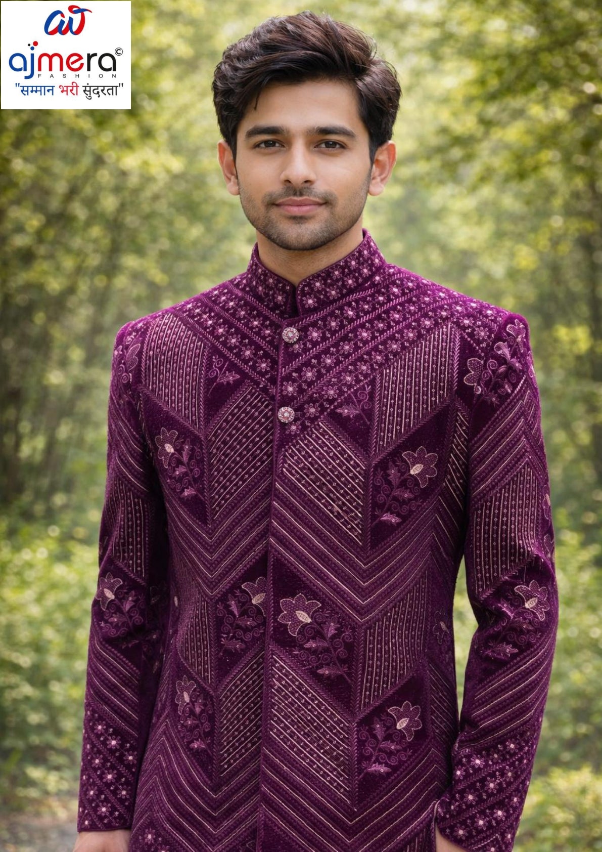 Premium Men's Indo Western for Wedding & Party Wear | SNA-MIN11513