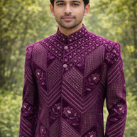 Premium Men's Indo Western for Wedding & Party Wear | SNA-MIN11513