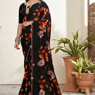 Beautiful Printed Saree with Blouse Piece for Cultural Celebrations  | SSR-KALASONA