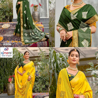 Contemporary Printed Saree with Blouse Piece for Premium Wear  | VDT-REEVA