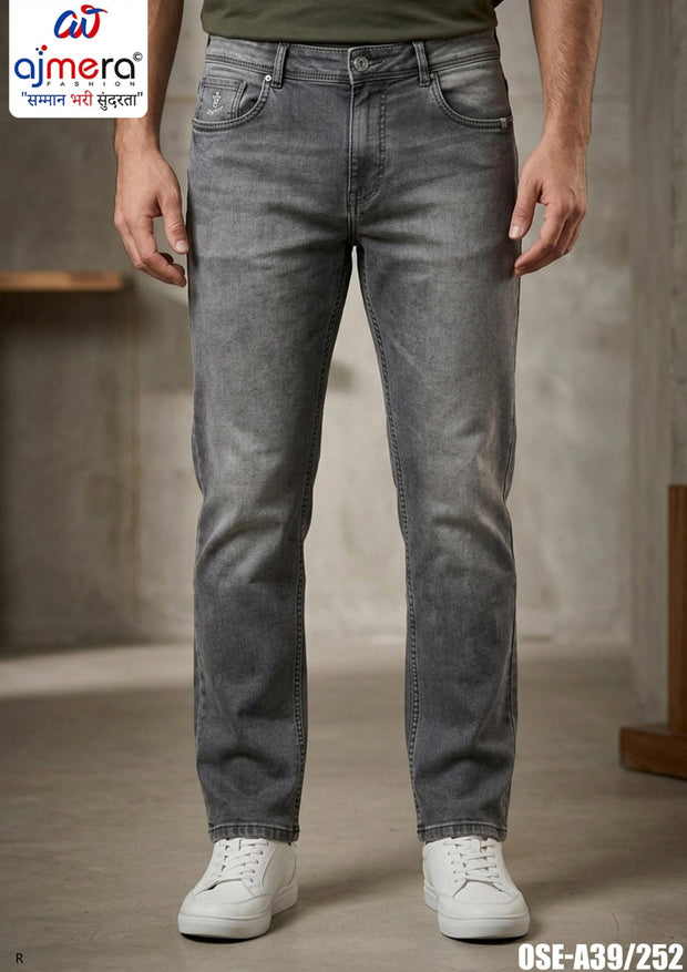 Premium Men's Denim Jeans for Casual & Everyday Wear | OSE-A39/252