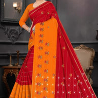 Suti Cotton Saree with Blouse Piece for Premium Ethnic and Traditional Wear | BRK-SOFIA BP