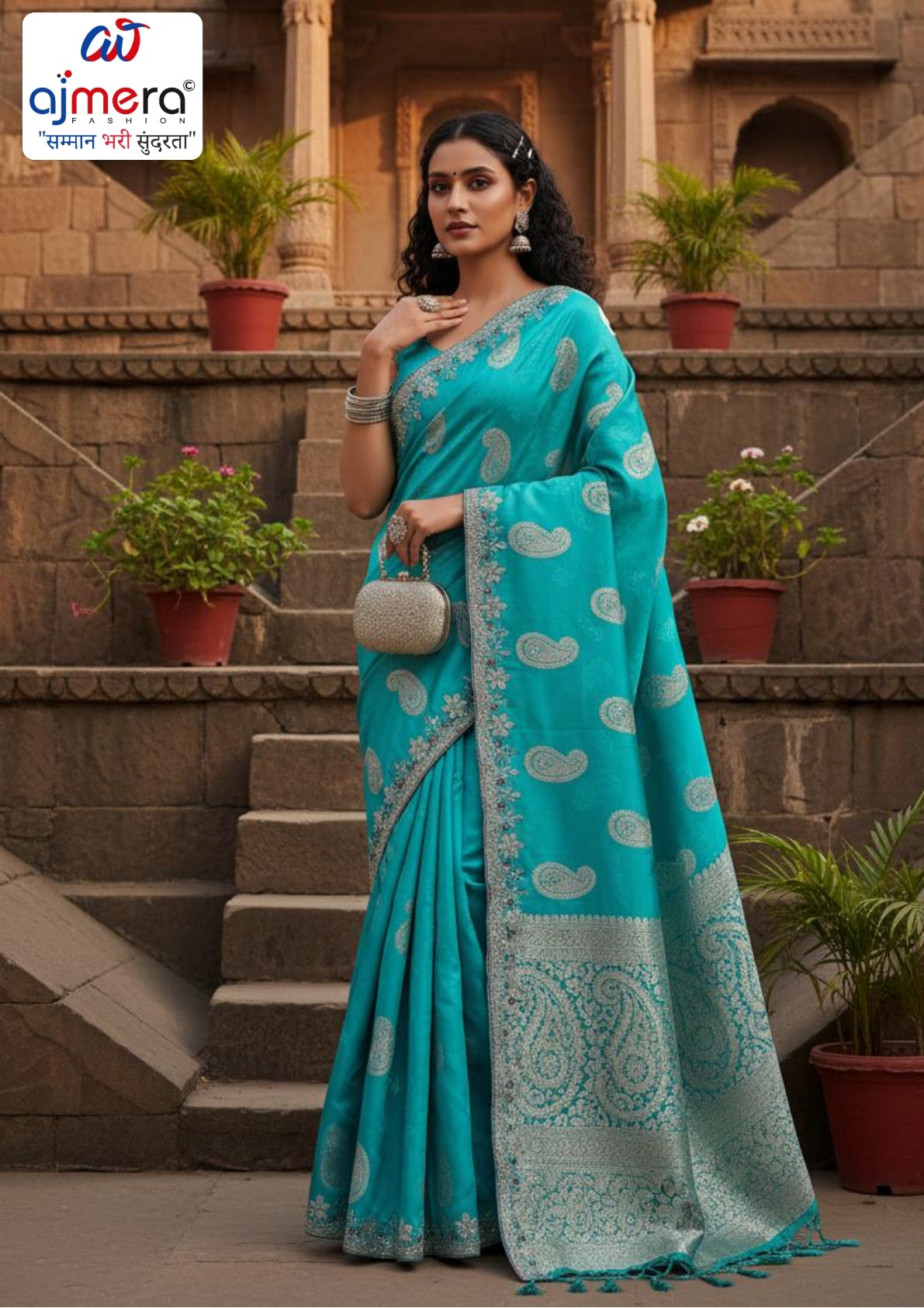 Handwork Heritage Saree Wholesaler and Heritage Saree Supplier | SXS-1695
