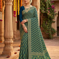 Latest Dyed Matching Saree without Blouse for Premium Ethnic and Traditional Wear | JP-GOLGAPPA