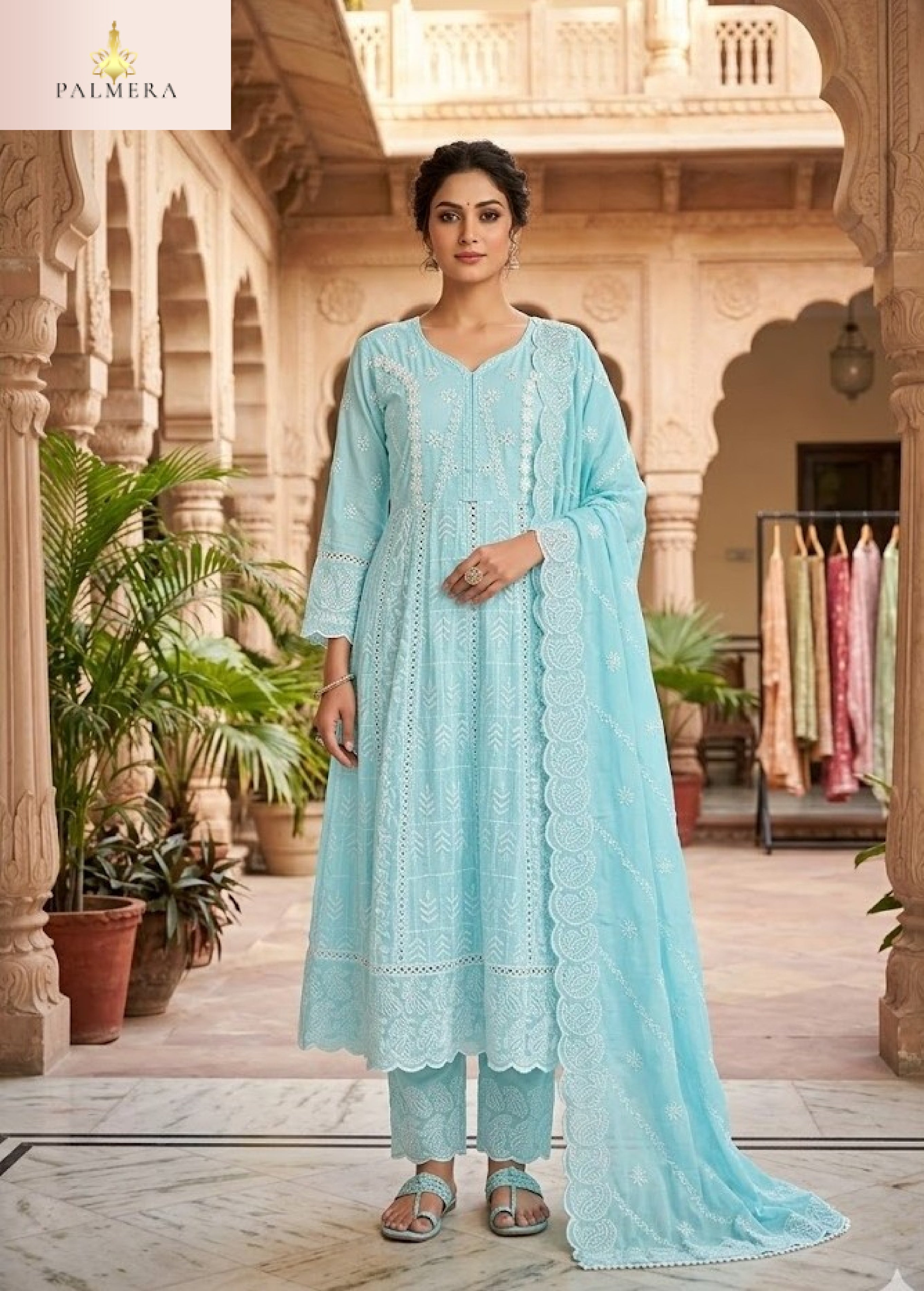 Elegant Designer Palmera Kurti Set for Women | MIK-330D