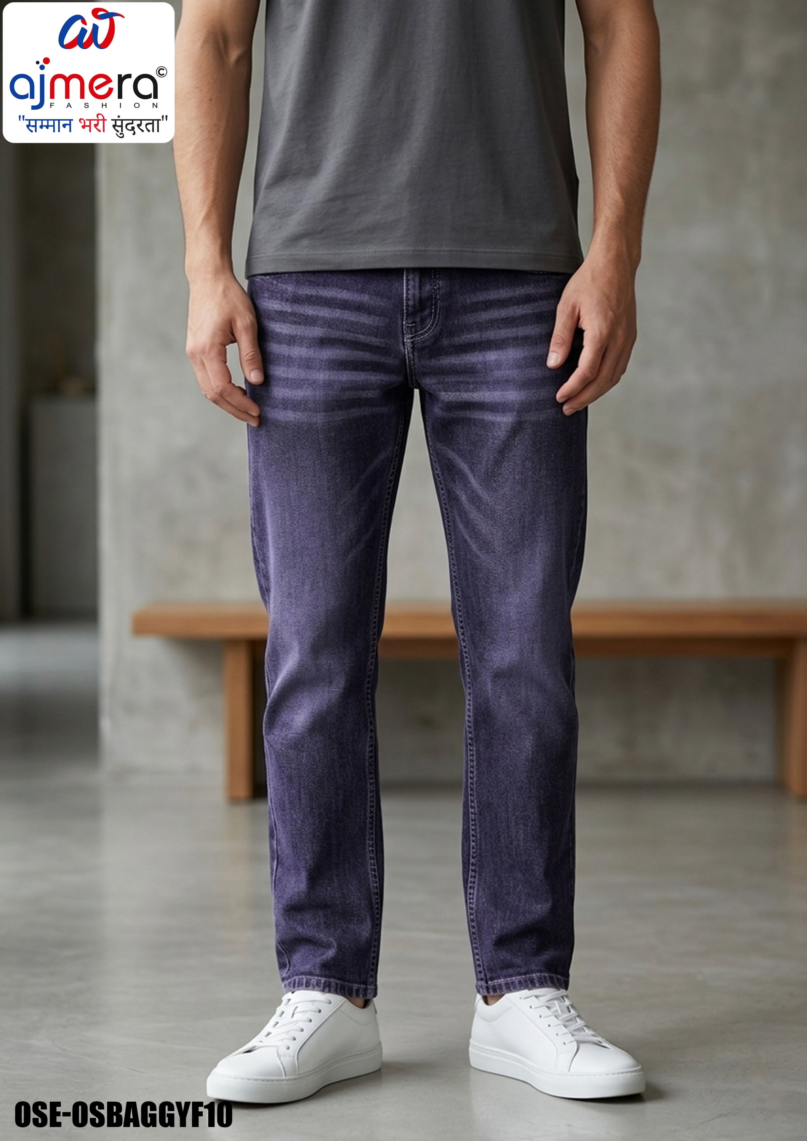 Premium Men's Jeans for Casual & Everyday Wear | OSE-OSBAGGYF10