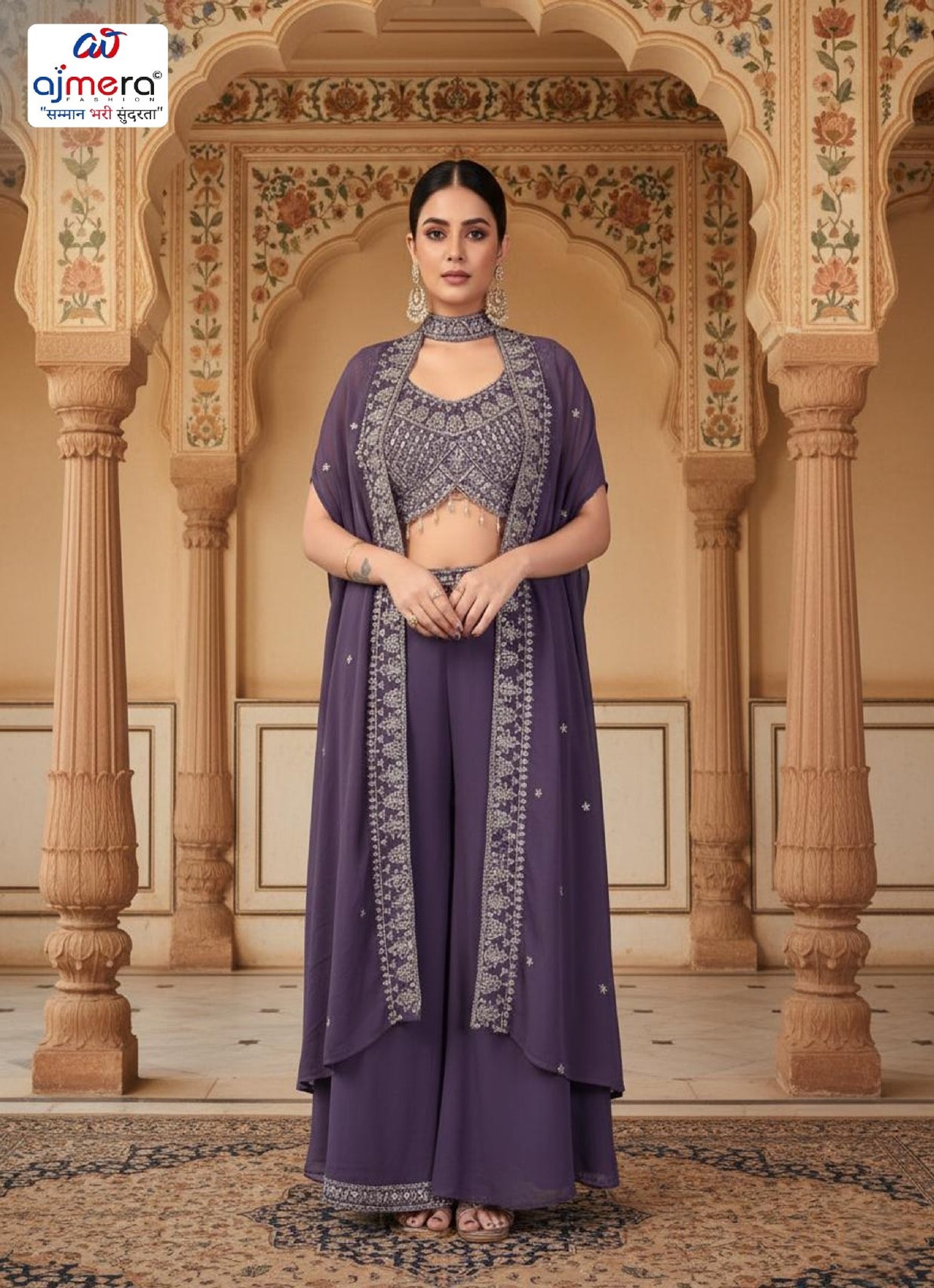 Elegant Georgette Designer Party Wear Gown for Women | KTX-VANI-01