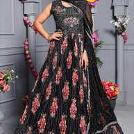 Elegant Designer Party Wear Gown for Women | PNC-1027