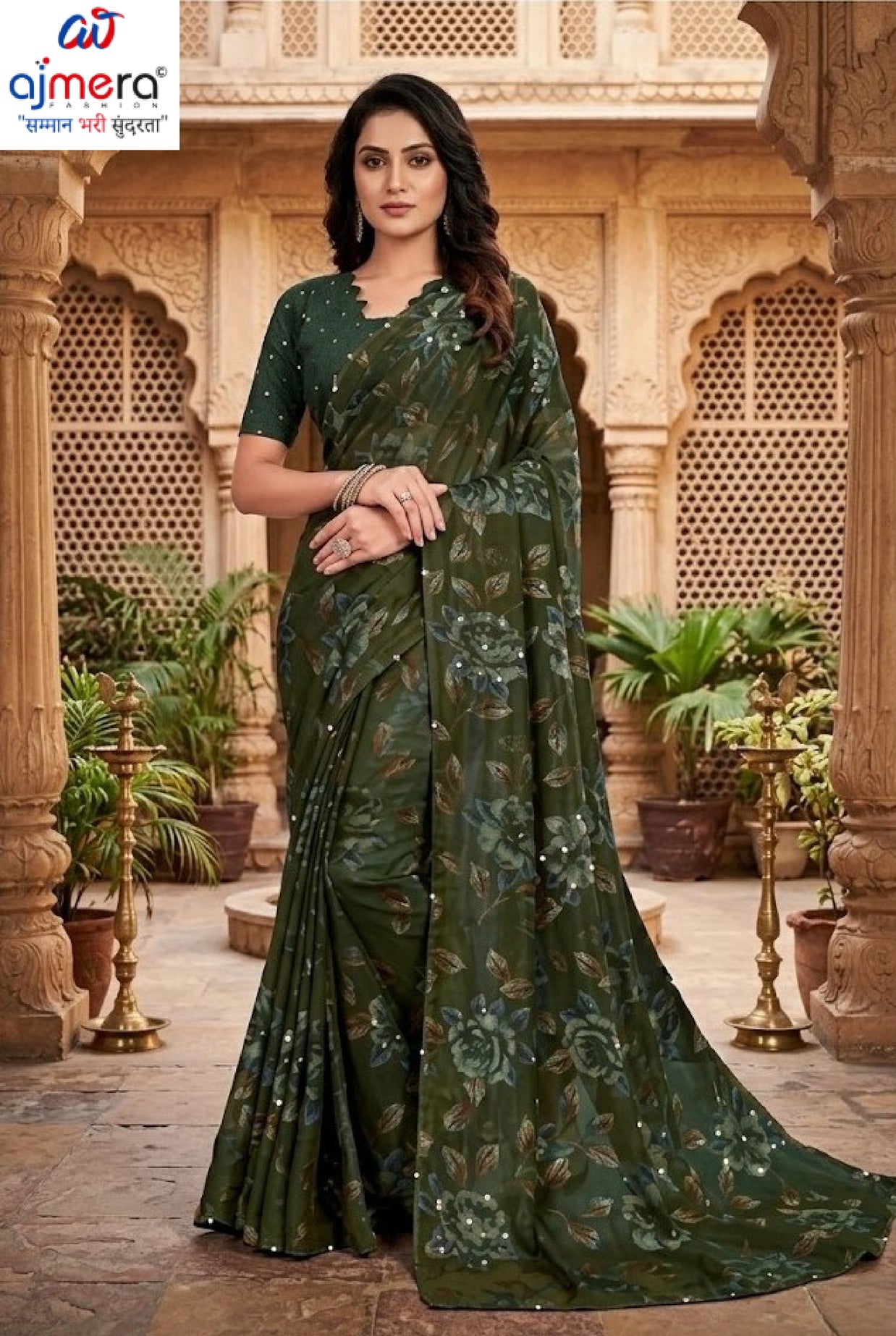 Premium Printed Saree with Matching Blouse Piece for Ethnic Elegance | RDD-KAAMYA VOL-02