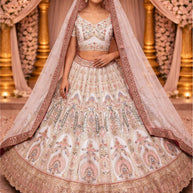 Hand Work Lehenga Blouse With Lehenga Dupatta Manufacturer Supplier Exporter|ABF-DIRGHAYU