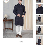 Premium Men's Kurta & Payjama for Wedding & Festive Wear | SNA-MKP12492
