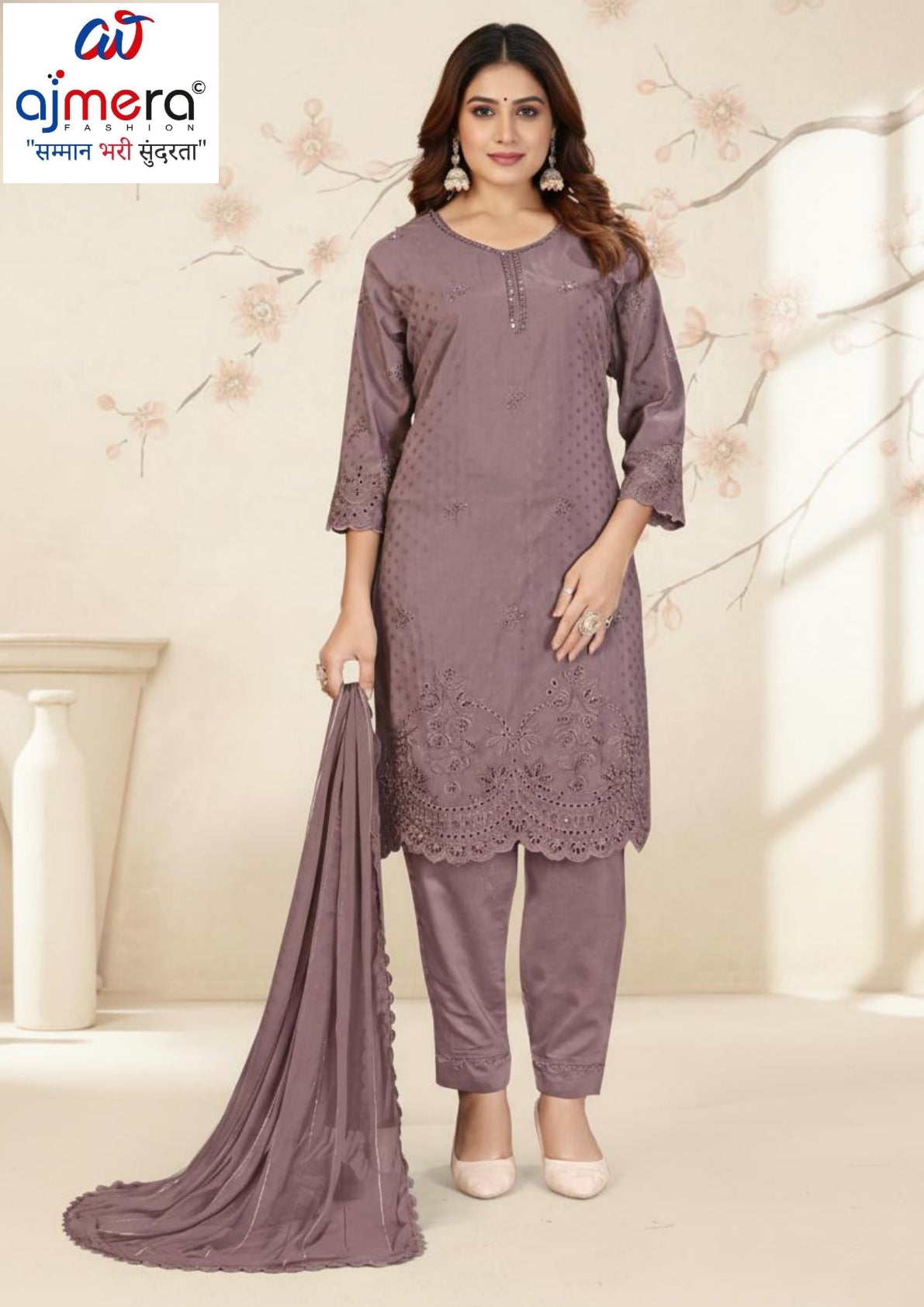 Designer Embroidered Pakistani Suit for Women | CBS-3784