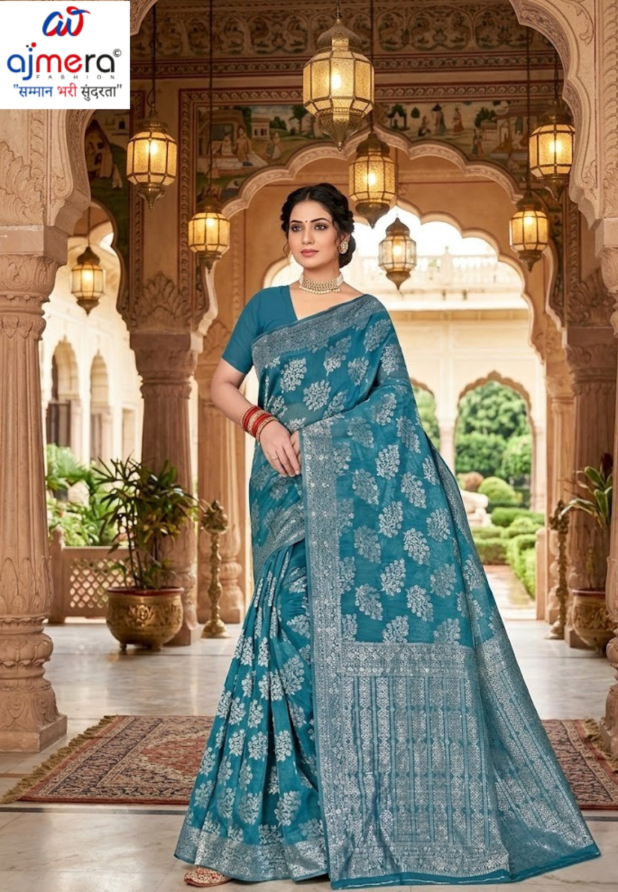 Sophisticated Rapier Silk Matching Saree With Blouse Piece | DBU-SHILPA QUEEN