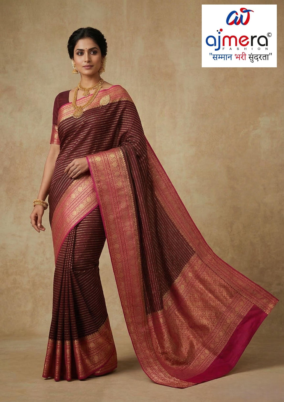 Rich Jacquard Silk Saree with Blouse Piece for Sophisticated Ethnic Style | PEE-UBER LINE