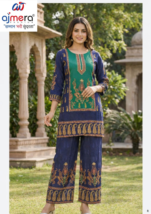 Designer Co-Ord Set for Women | Premium Kurti Wholesale Collection | FP-KBD 1127