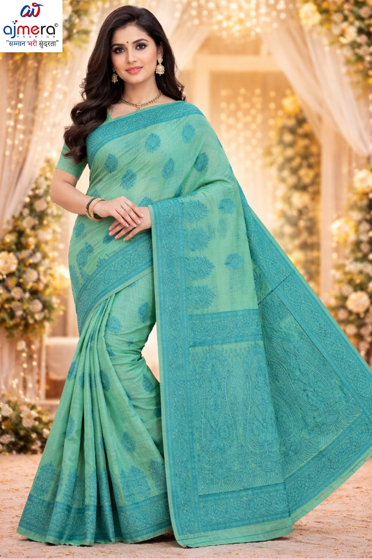 Wedding Rapier Silk Matching Saree With Blouse Piece | DBU-MISS GUNJAN VOL-2