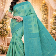 Wedding Rapier Silk Matching Saree With Blouse Piece | DBU-MISS GUNJAN VOL-2