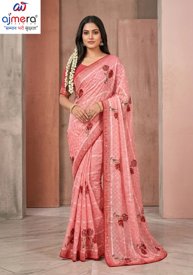 Classic Printed Saree with Blouse Piece for Timeless Traditional Style | PRM-KACHI KALI