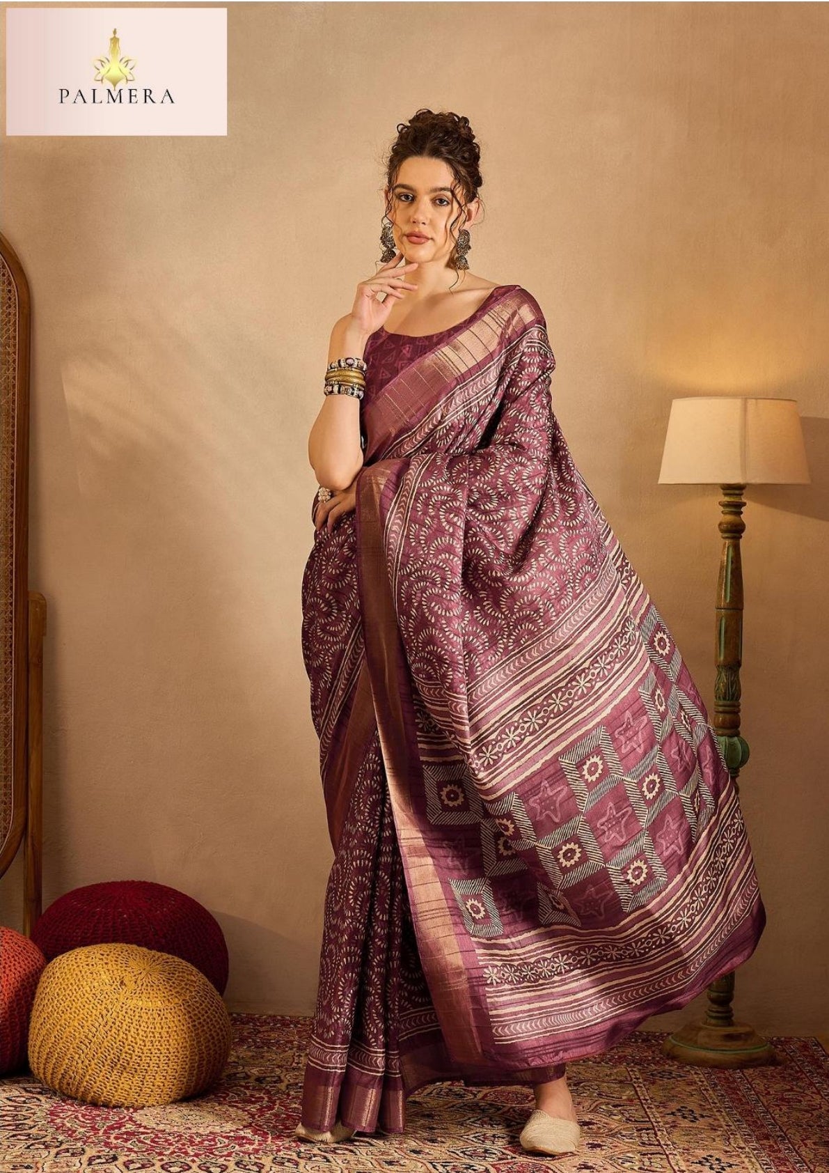 Holland Silk Handloom Silk Saree with Blouse for Premium Ethnic and Traditional Wear | ALL-HOLLAND SILK-76