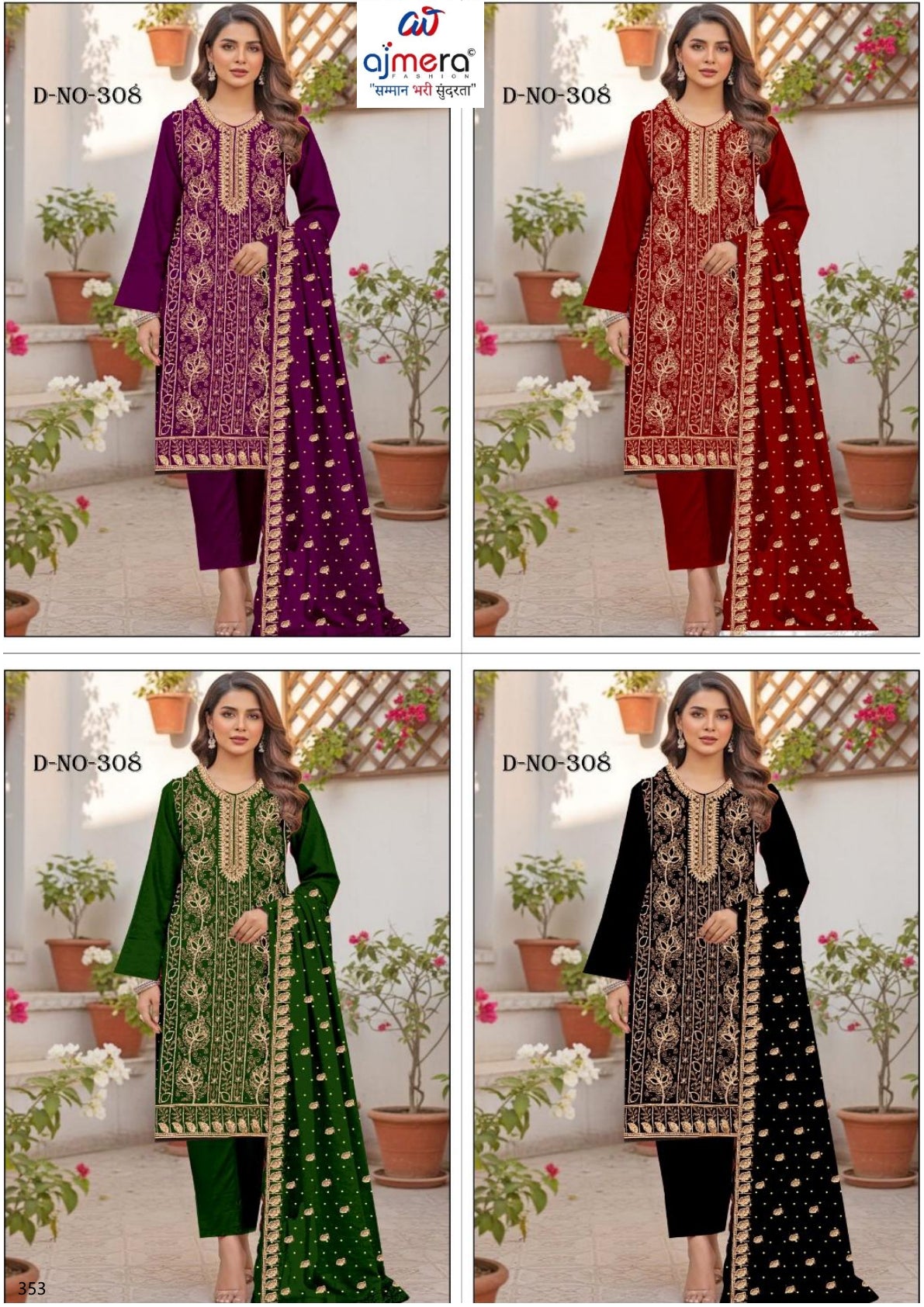 Premium Fox Unstitched Suit Set | YF-RANI KA RAJA