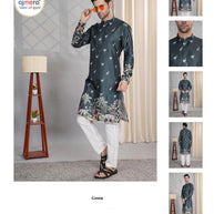 Premium Men's Kurta & Payjama for Wedding & Festive Wear | SNA-MKP12571