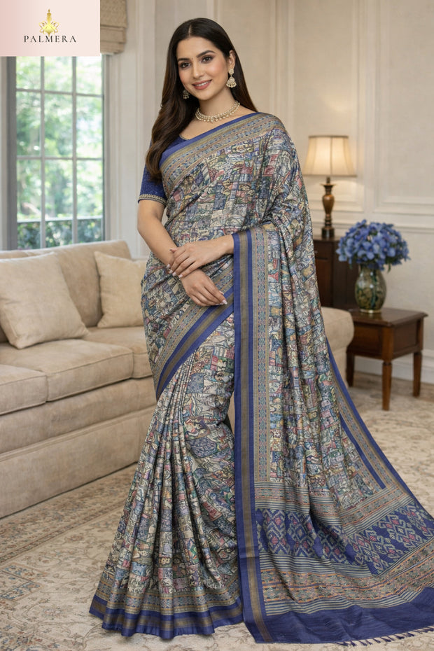 Palmera Saree Wholesaler and Palmera Saree Supplier | ALL-RESHAM JARI VOL-1