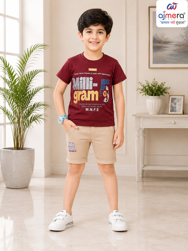 Wholesale Boys T-Shirt & Pant Set | SEM-1431