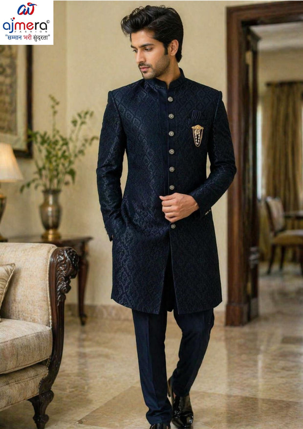 Premium Men's Indo Western for Wedding & Party Wear | SNA-MIN11380
