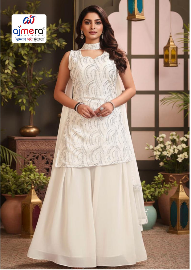 Bulk Gown Supplier Designer Georgette Gown for Women | KTX-5017-XL