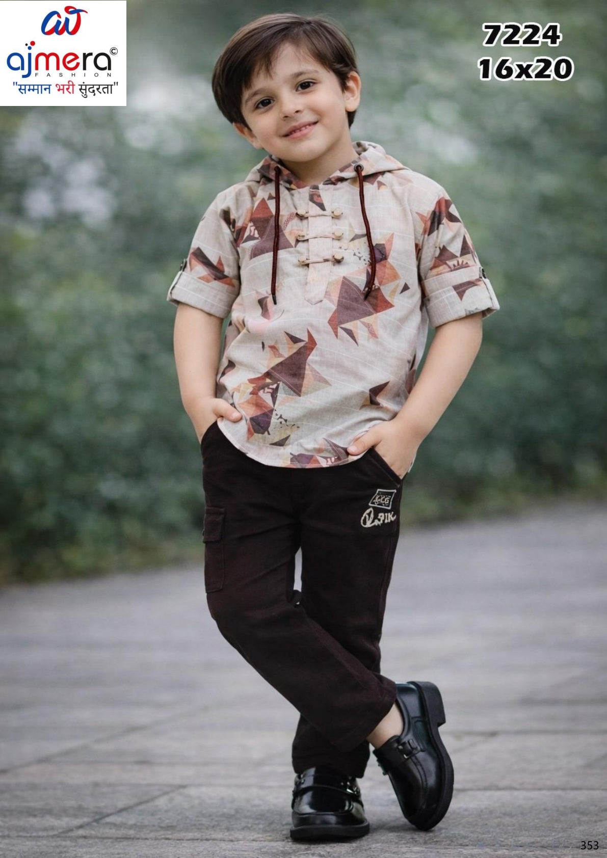 Wholesale Boys Cotton 2 Piece Set | JDW-FS7224