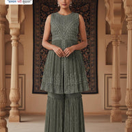 Minimalist Designer Occasion Gown for Women | KLN-1225