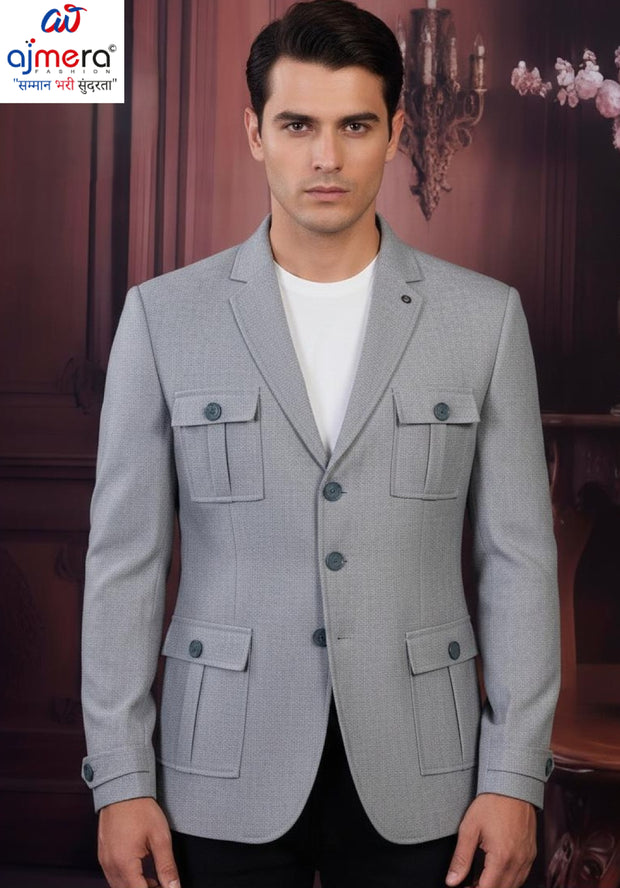 Premium Men's Formal Blazer for Business & Party Wear | SNA-MBC12215