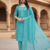 Designer Kurti Set for Women | SDE-20373