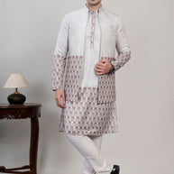 Premium Men's Kurta & Payjama for Wedding & Festive Wear | SNA-MKP12996