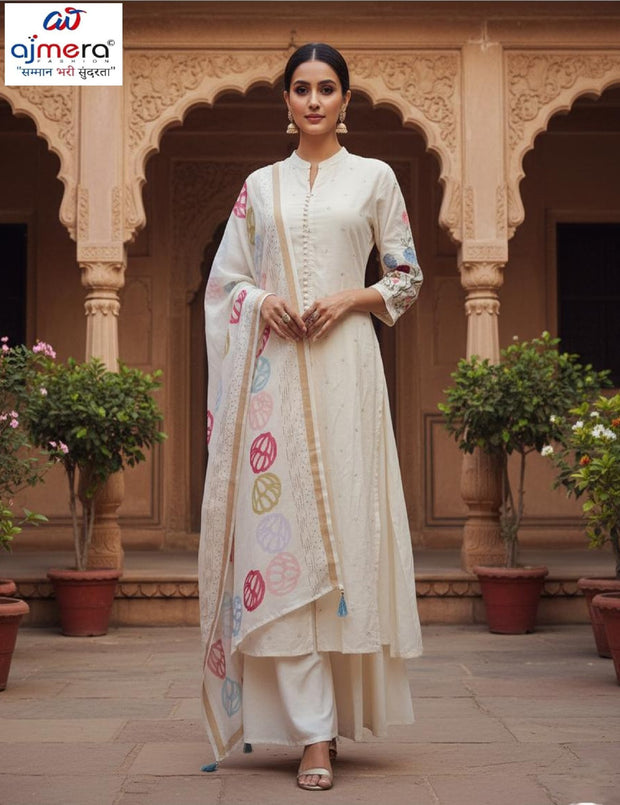 Elegant Designer Palmera Kurti Set for Women | MIK-170B