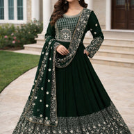 Elegant Designer Party Wear Gown for Women | PNC-DEEPA