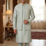 Premium Men's Kurta & Payjama for Wedding & Festive Wear | SNA-MKP13028