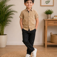 Wholesale Boys Knitted Shirt | VNA-N200